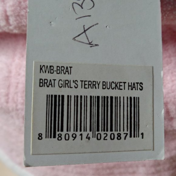 NEW Kristen's Collection Brat Terry Cloth Bucket Hat - Picture 2 of 6
